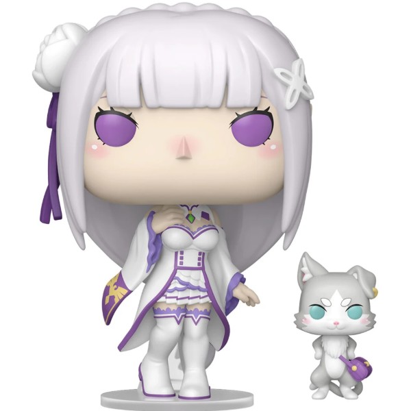 Фото - Игровая фигурка-сюрприз набор FUNKO POP! серии Re:ZERO - ЭМИЛИЯ С ПАКОМ (86515)